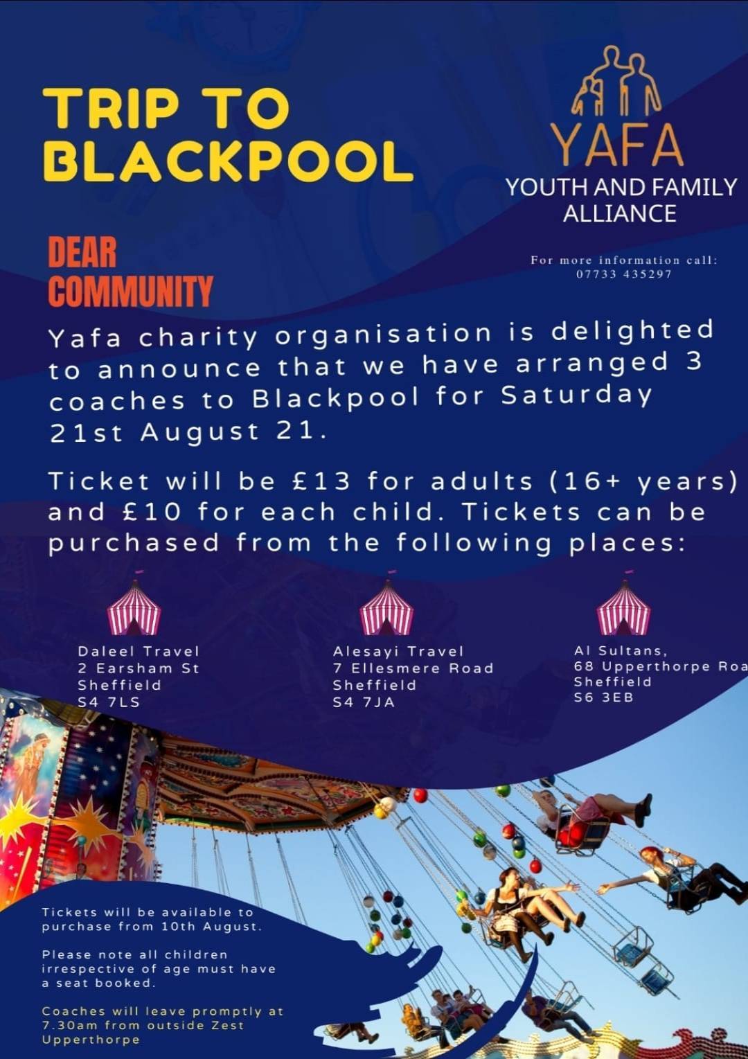 Blackpool Summer 2021 Trip Poster
